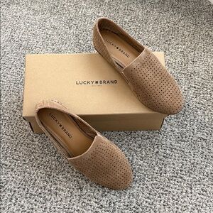 Lucky Brand Suede Flats